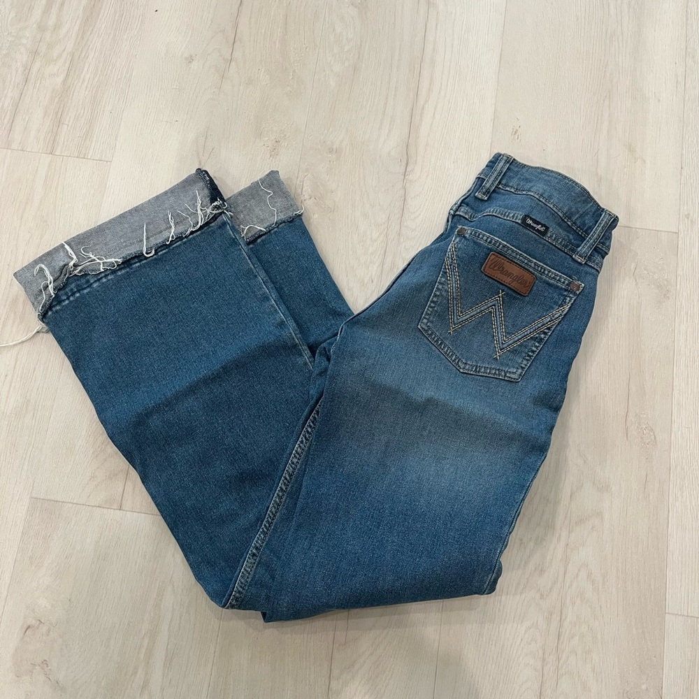 Wrangler wide leg jeans
